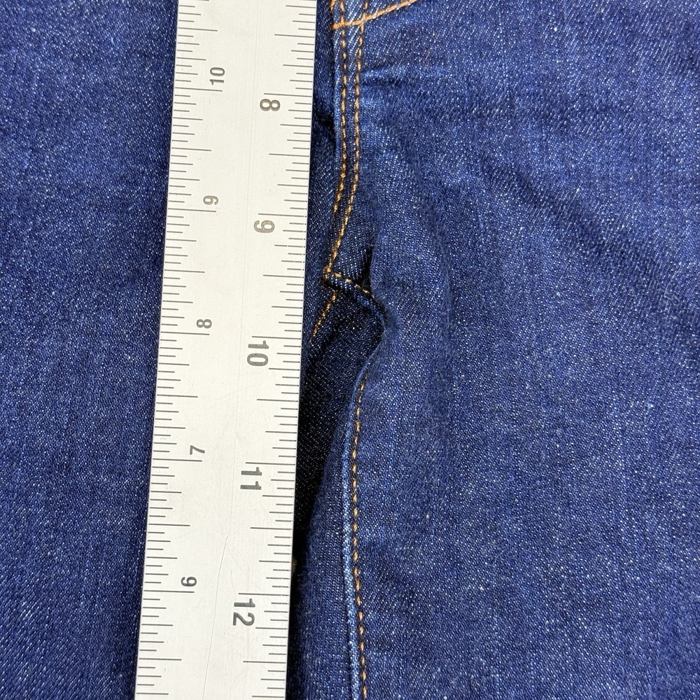 J.CREW Jeans Women's Size 27 9" Toothpick  Stretch Skinny Blue High-rise Zip Fly - Picture 6 of 13
